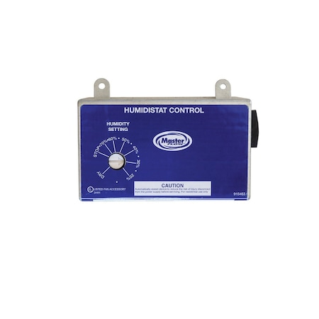 Gaf Master Flow Manually Adjustable Humidistat for Power Vents H1